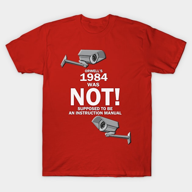 Orwell's 1984 T-Shirt by AdeGee